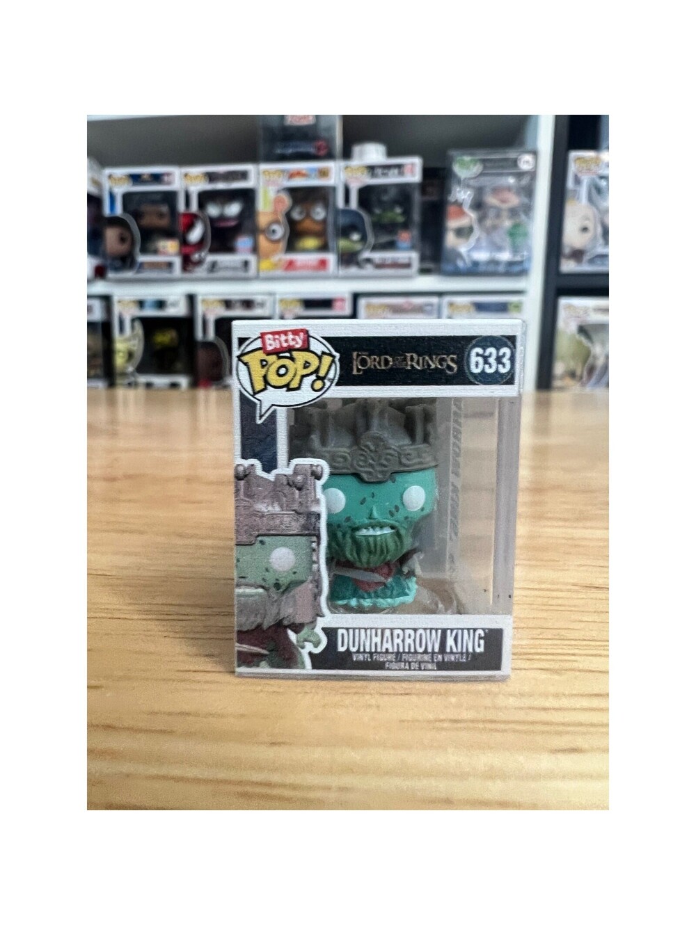 BITTY Dunharrow King 1-Inch Funko Pop Lord of Rings #633 LOTR Fantasy Movie Book